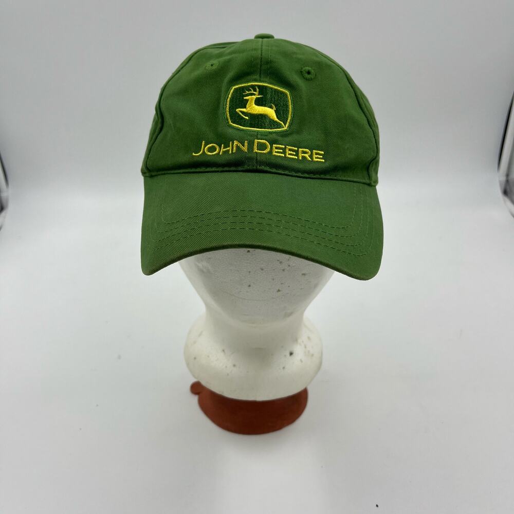 John Deere "Nothing Runs like a Deere" Green baseball hat